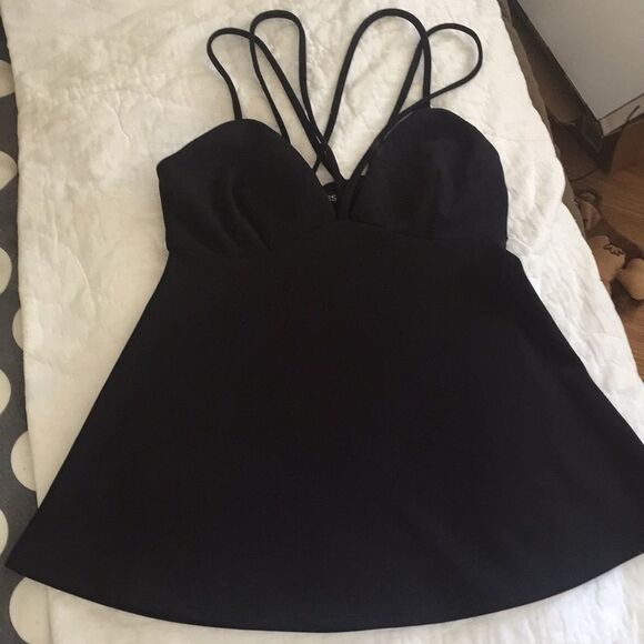 NWT Express Strappy Black Tank size XS - Picture 3 of 6